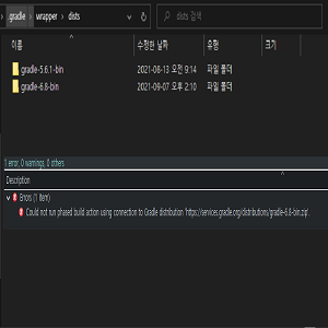 [Programming][JAVA] Spring error : Could not run phased build action using connection to Gradle distribution 해결